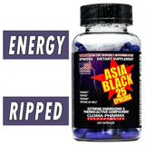 Cloma Pharma Asia Black Fat Burner 100 Capsules