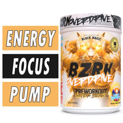 BZRK Overdrive Pre Workout - Black Magic Supps (40 Servings)