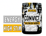 Convict Pre Workout - Condemned Labz - High Stim (25 Servings)