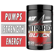 Nitraflex Black Pre Workout - GAT Sport (40 Servings)