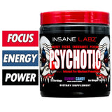 Insane Labz - Psychotic Pre Workout - w/ AMPiberry (35 Servings)